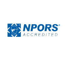 NPORS Accredited logo