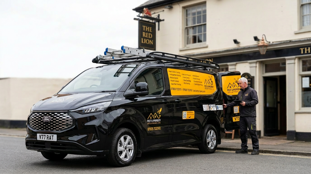 Pest & Property Solutions commercial pest control van