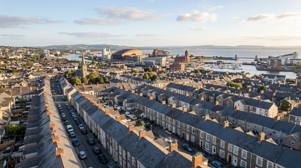 [South Wales local area shot relevant to Gareth's company-wide patch]
