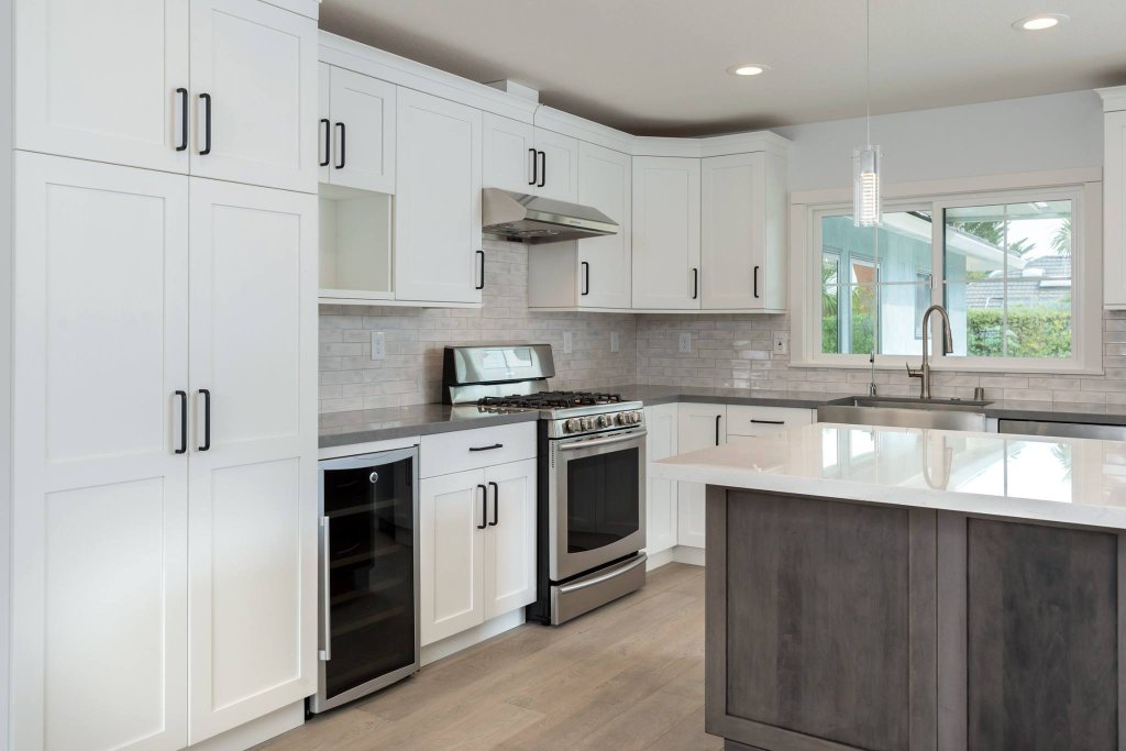 Kitchen cabinet detail