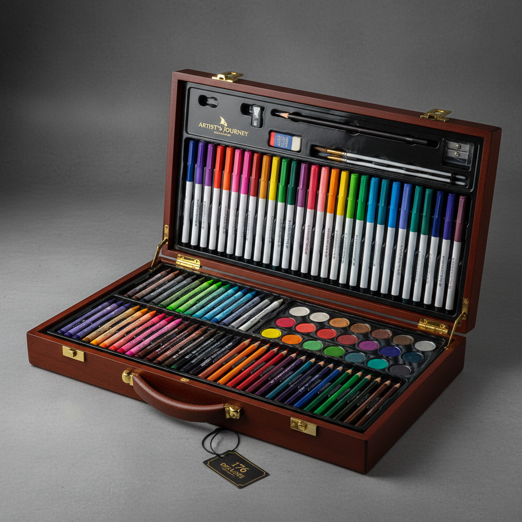 Deluxe Art Supplies Kit