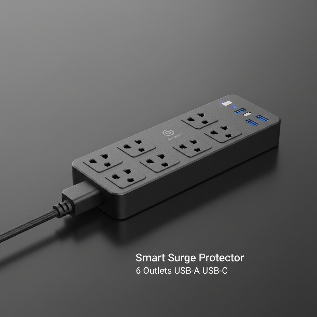 Smart Surge Protector Power Strip