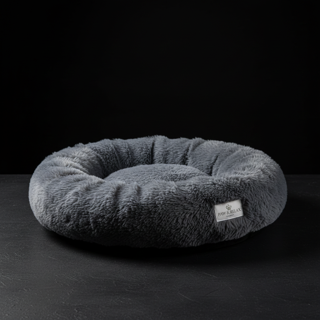 Plush Donut Pet Bed