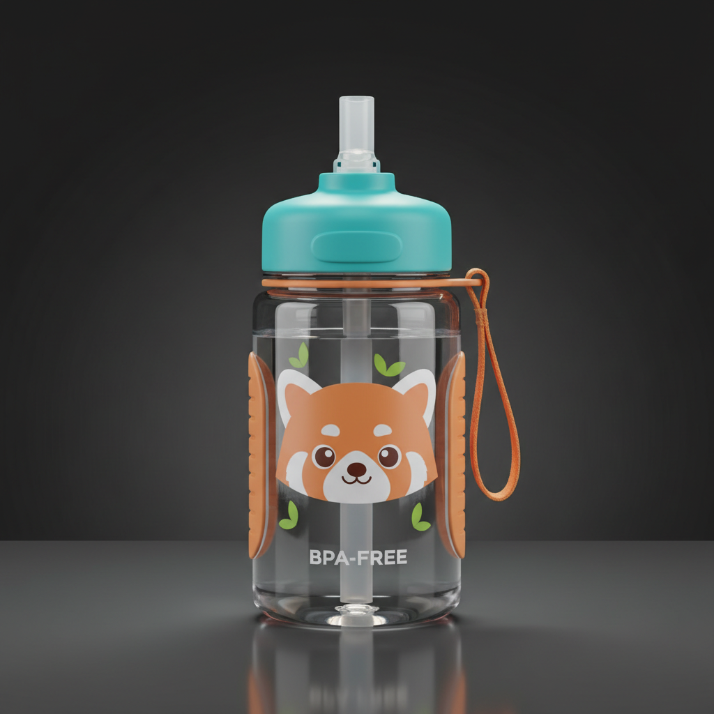 Fun Animal Kids Water Bottle