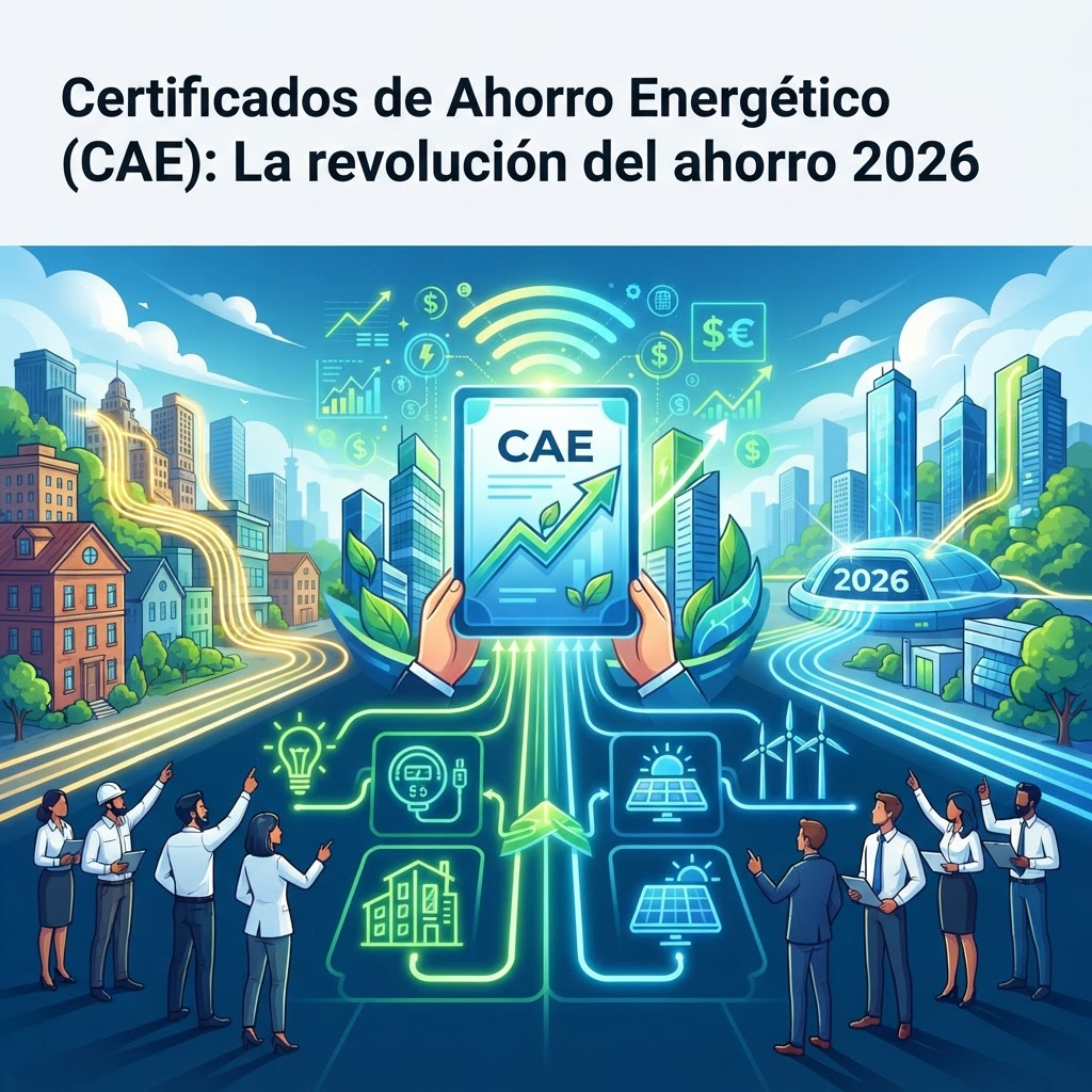Certificados de Ahorro Energético (CAE): La revolución del ahorro 2026