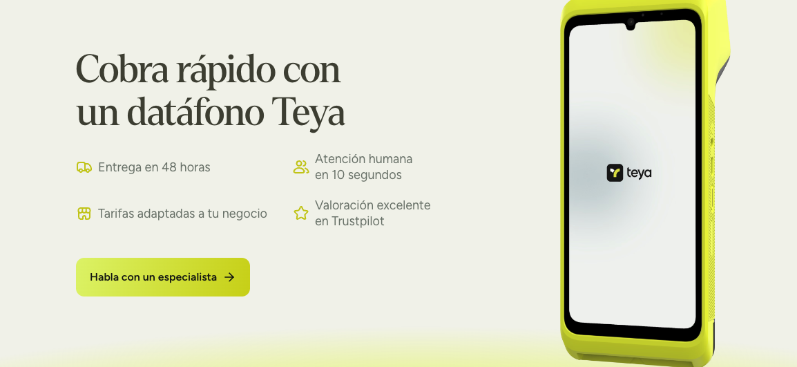 Datáfono Teya