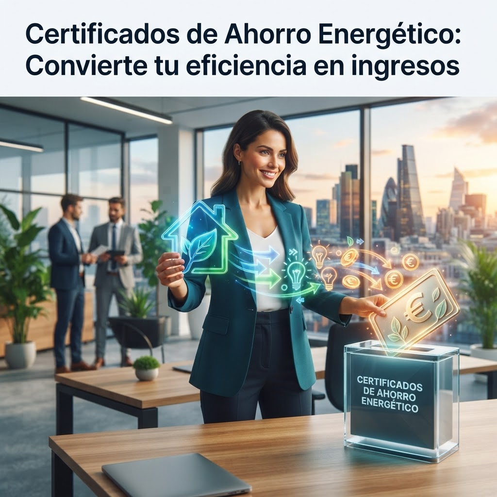 Certificados de Ahorro Energético: Convierte tu eficiencia en ingresos
