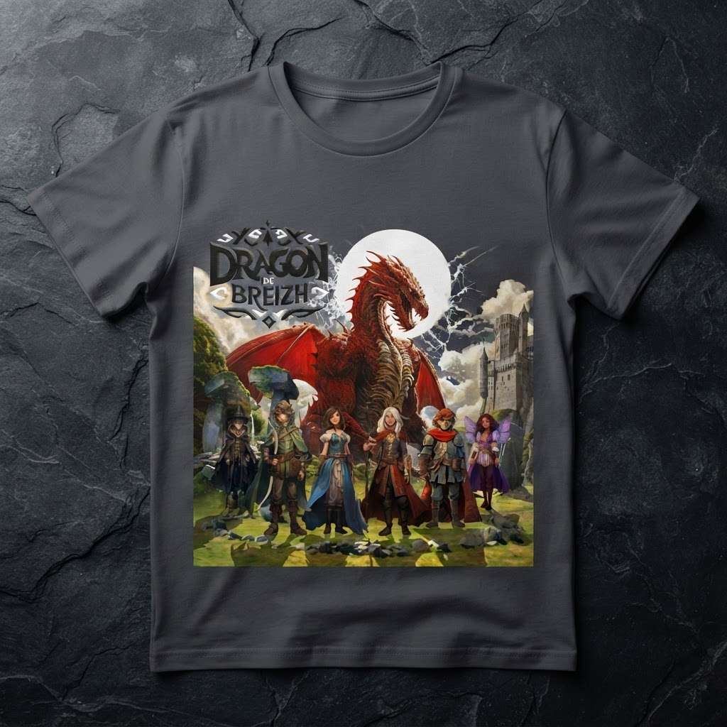T-shirt Dragon de Breizh