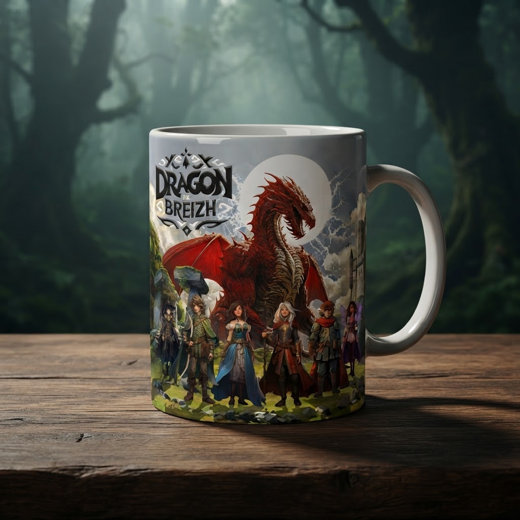 Mug Dragon de Breizh