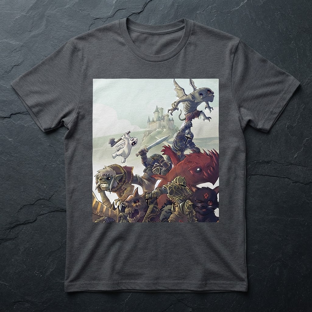 T-shirt Monstres à Camelot