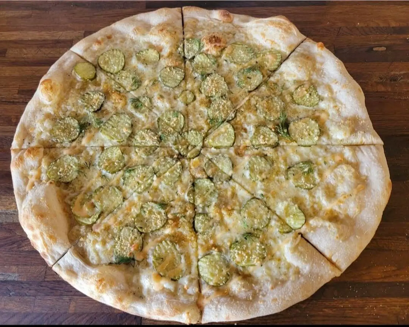 Pickle pizza