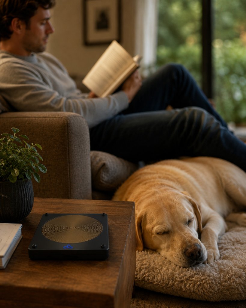 Dog at home