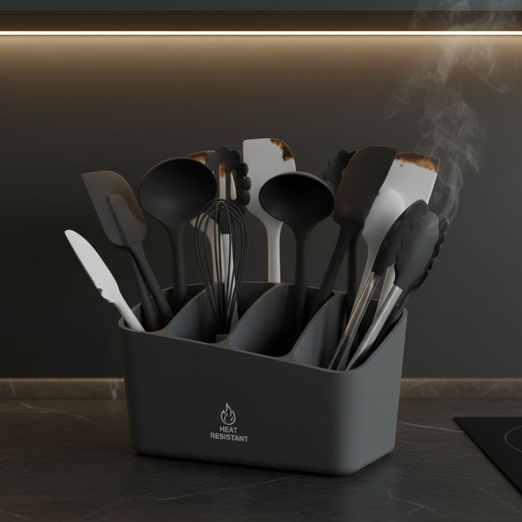 Silicone Utensil Organizer