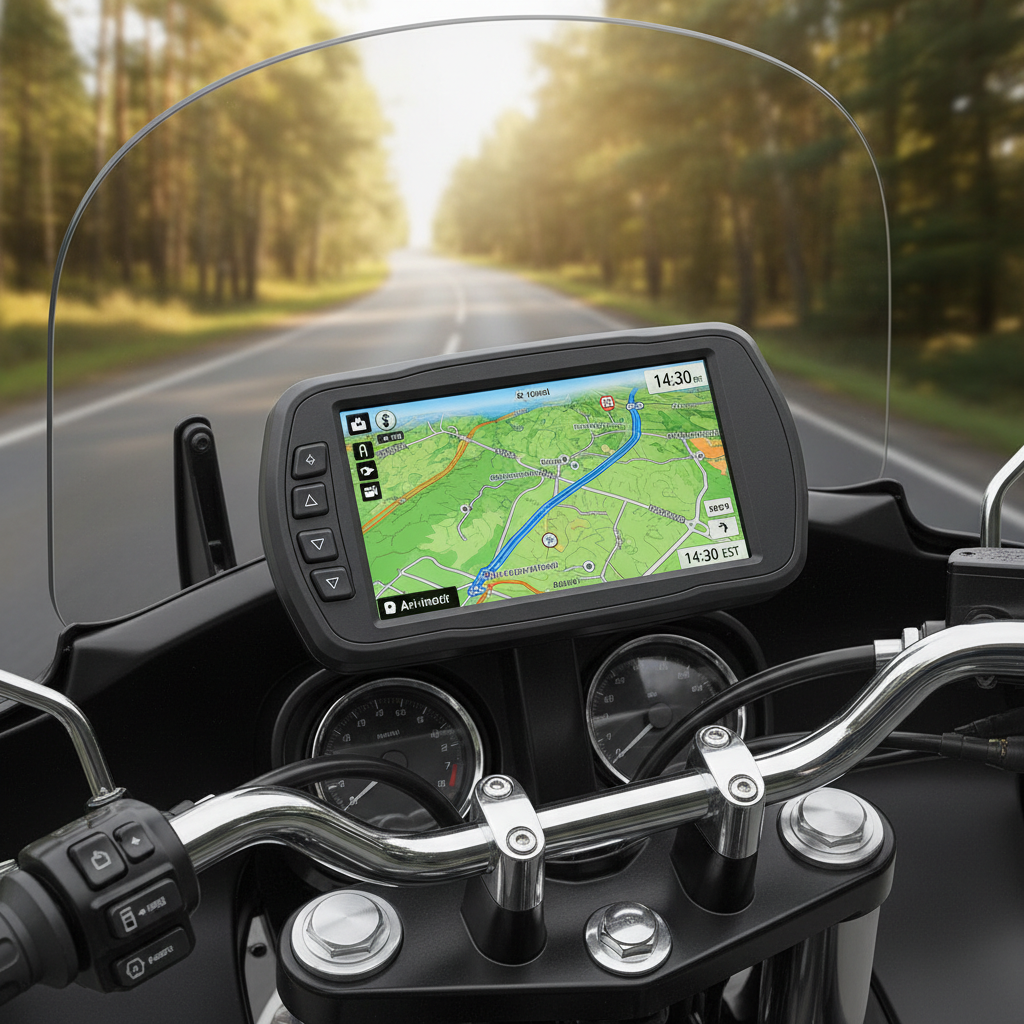 Indian Ride Command GPS touchscreen navigation