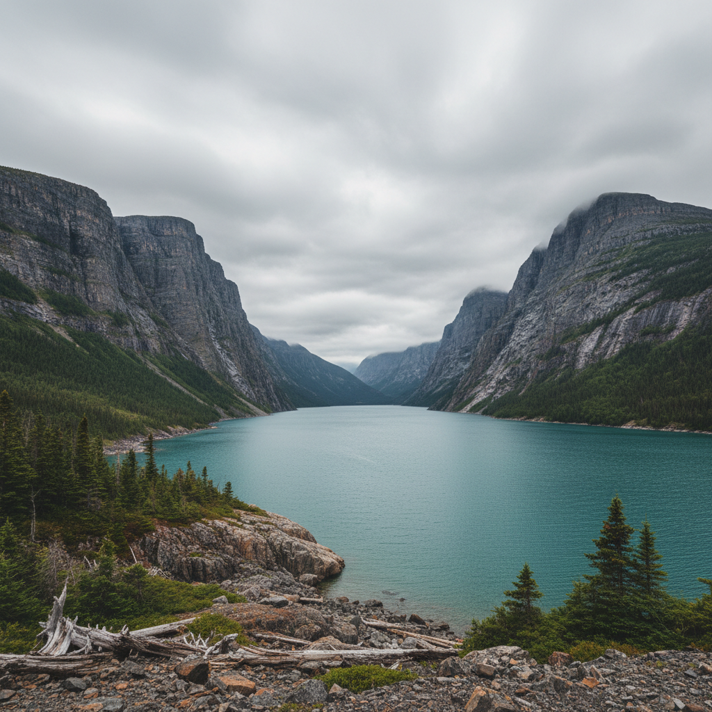 Gros Morne National Park Newfoundland fjord landscape