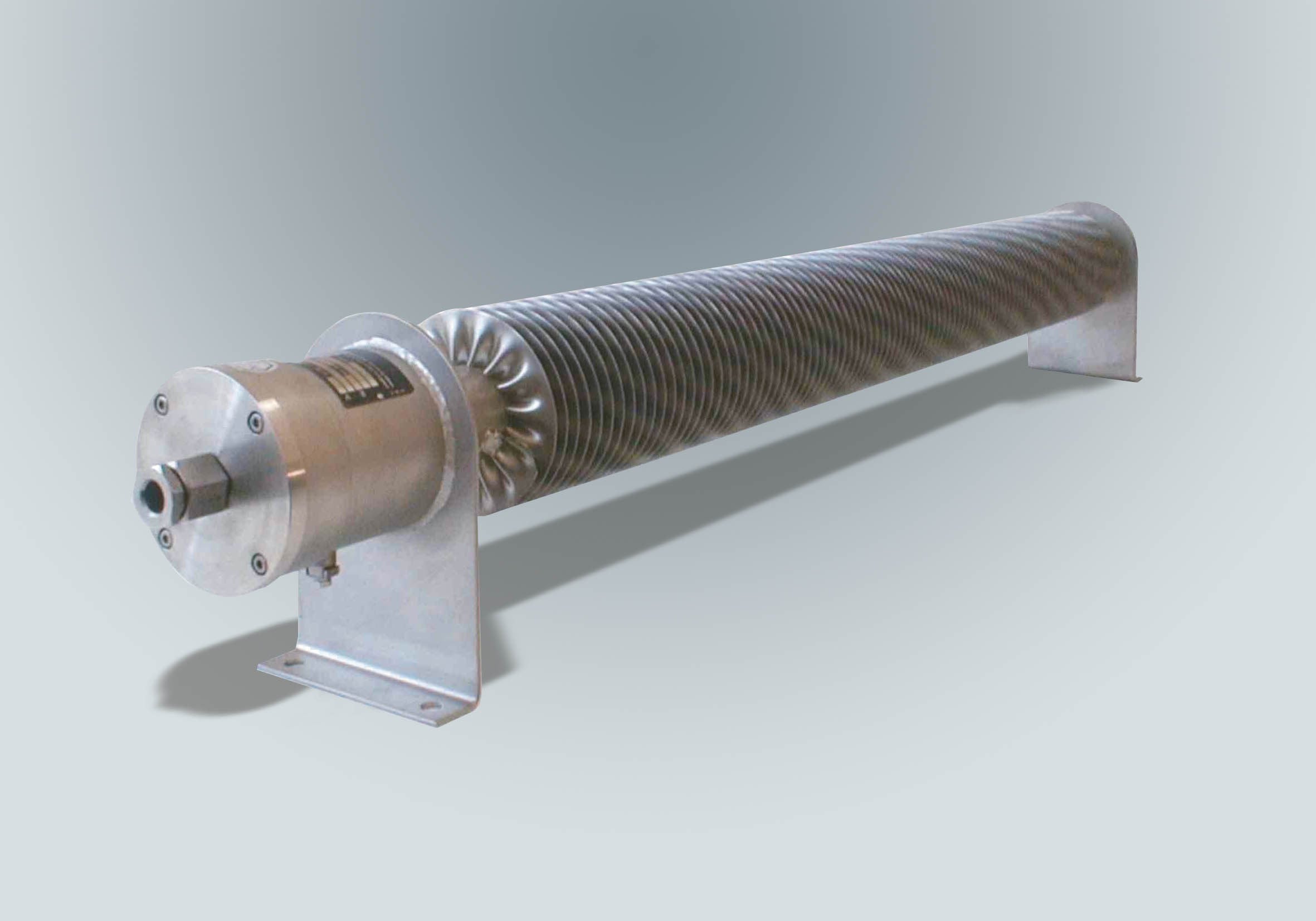 Ribbed tube heater 850 W for safety storage containers