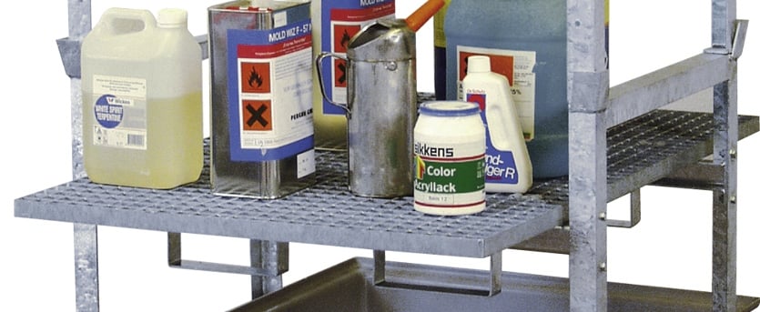 Zeefniveau voor kleine containers
