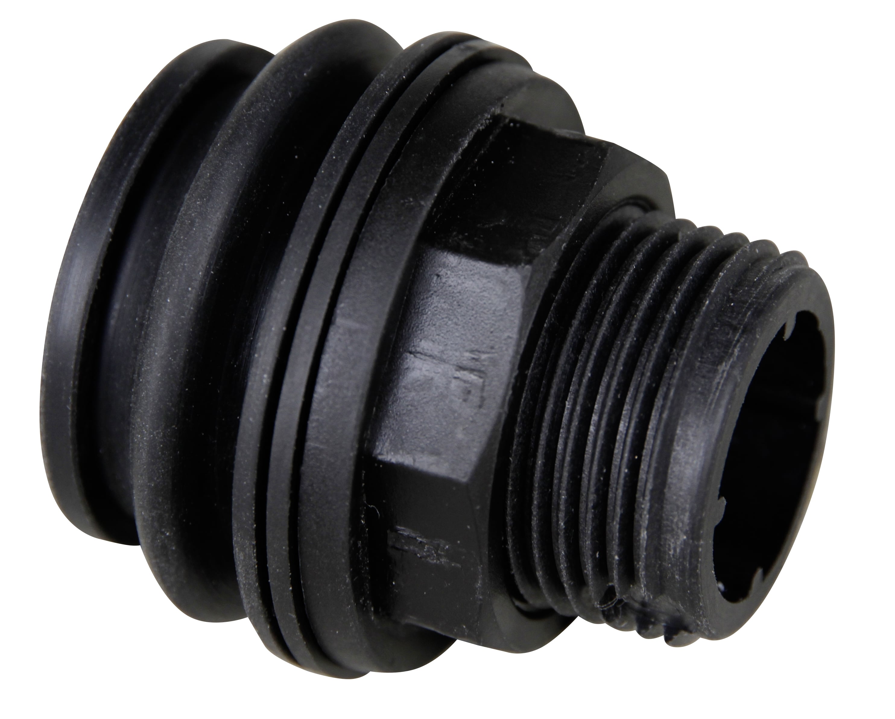 Screw in threaded connector (plastic) with external thread1½"without