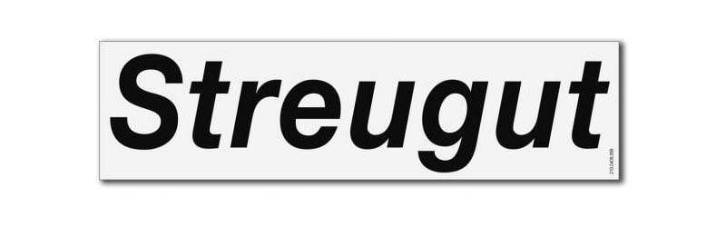 Sticker "Salt / Grit" 10 pieces 300 x 85 mm