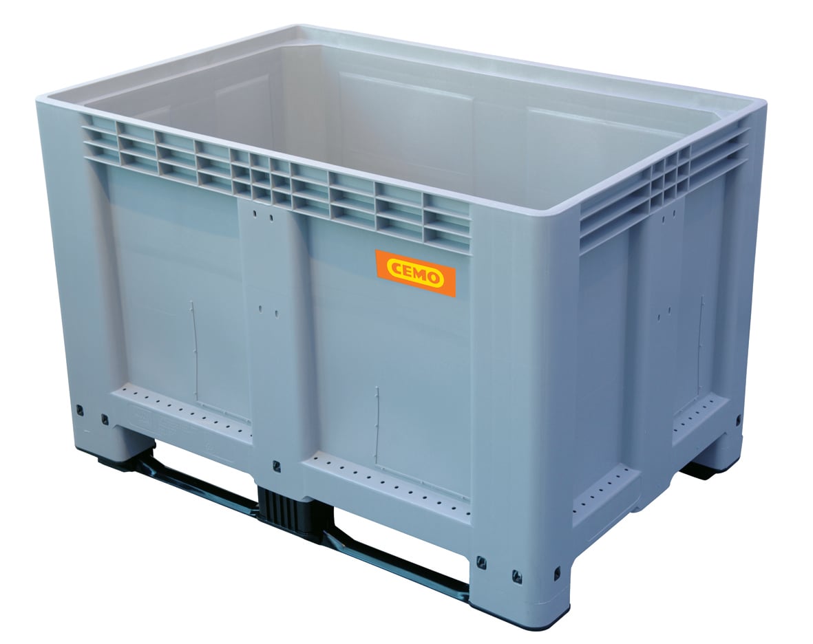 Gebruikte accubak 525 l, grijs,