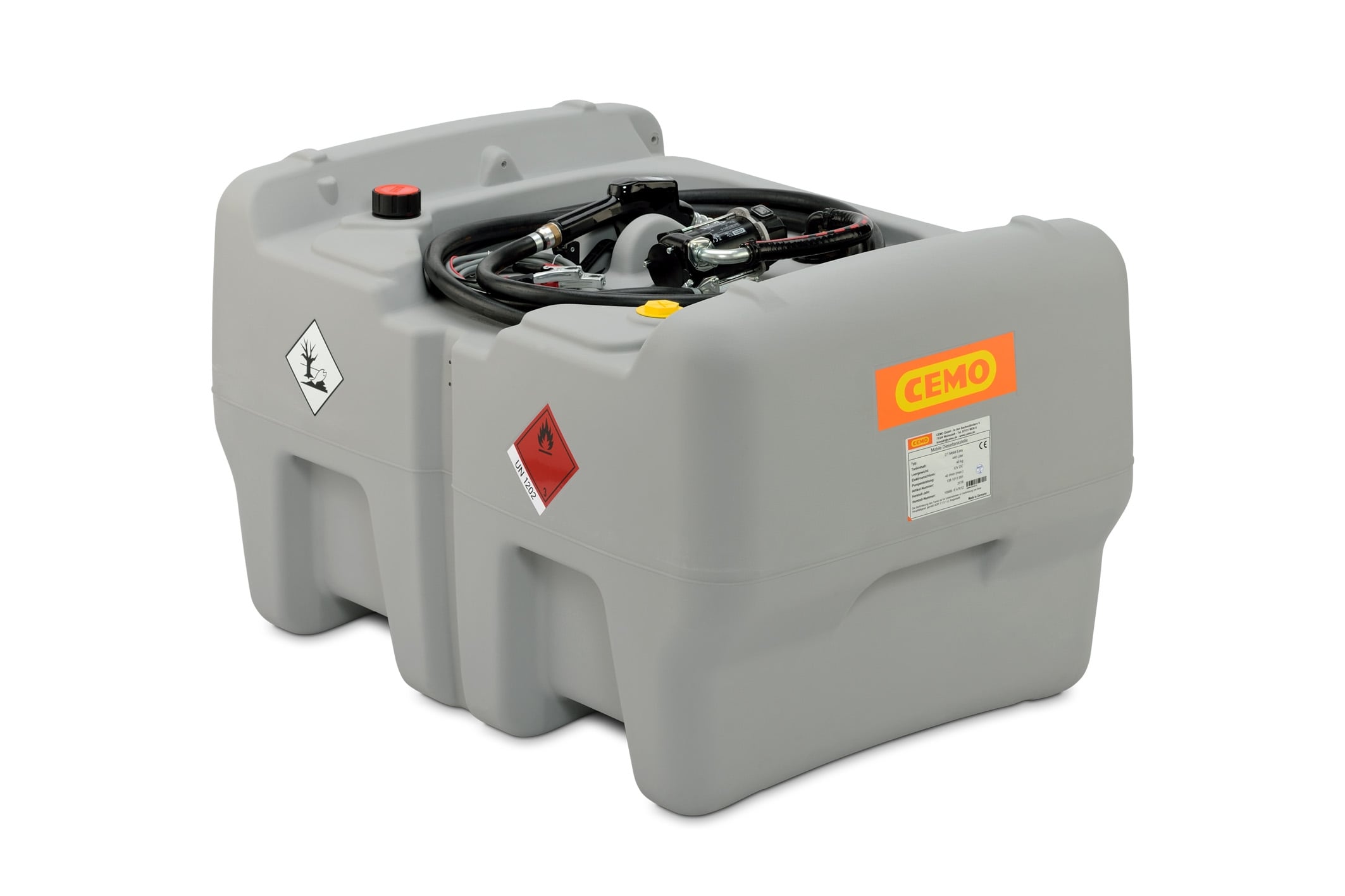 DT-Mobil Easy 440 l, Cematic 12V,w/o lid 40 l/min, nozzle