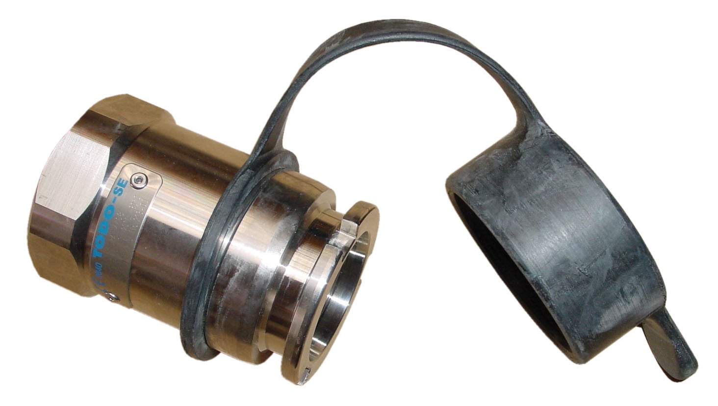 Dry coupling, 2” **** stainless steel, with dust cap