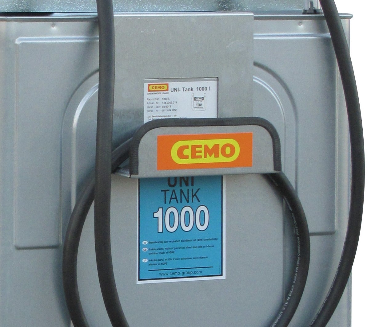 Hose clamp suitable for UNI-/MULTI-Tank 750 l, 1000 l, 1500 l