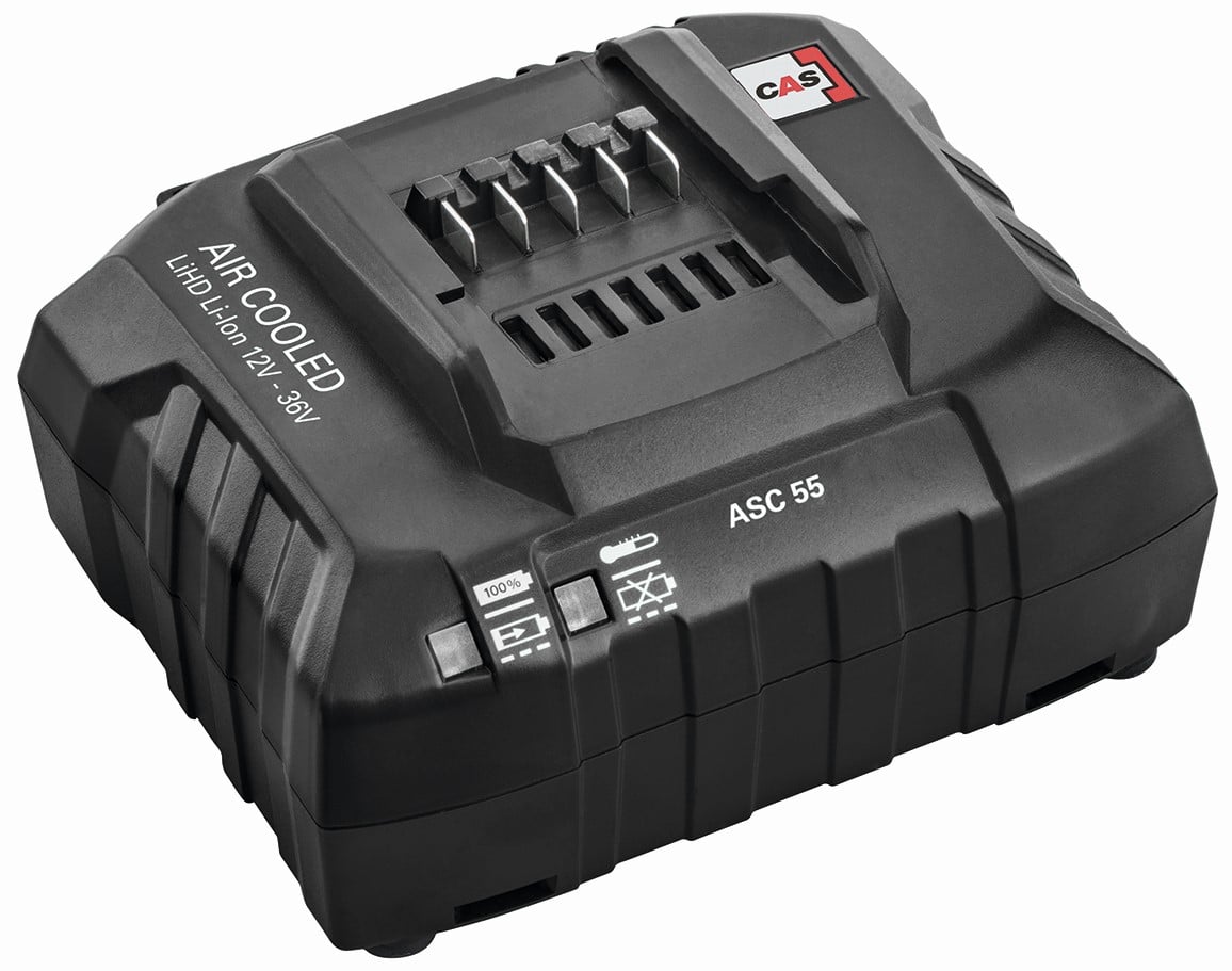 Oplader ASC55, 220 - 240 VAC, 3 A, CAS