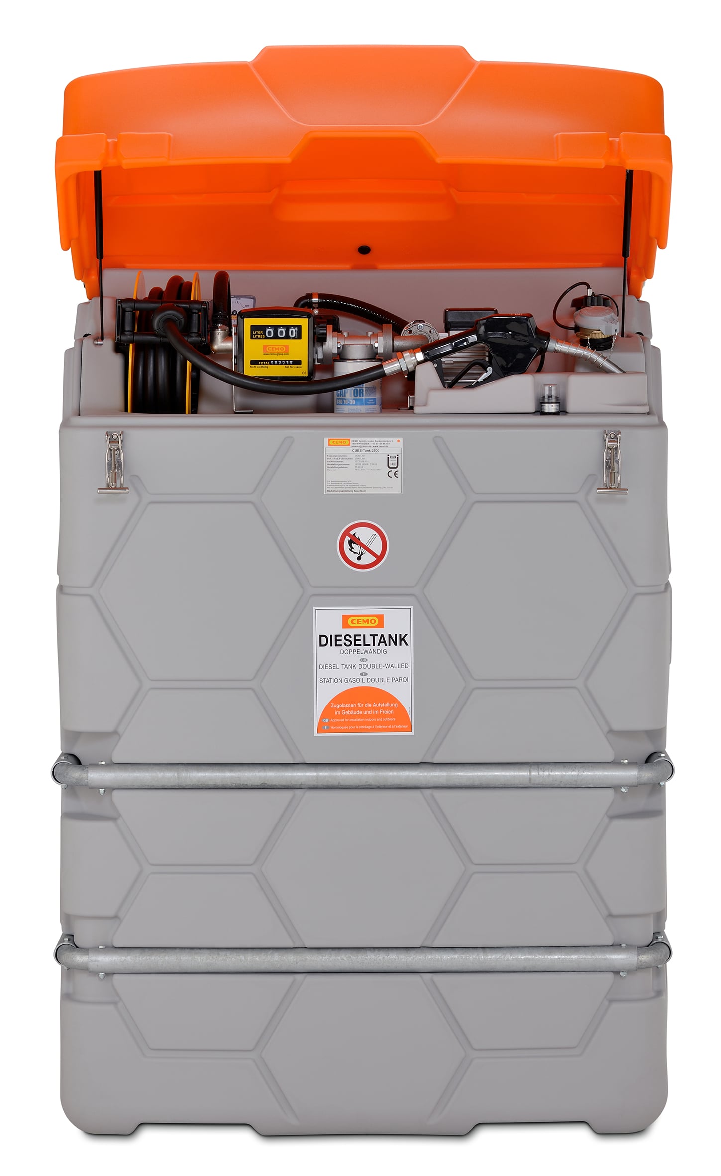 CUBE dieseltank Outdoor Premium 1000 l
