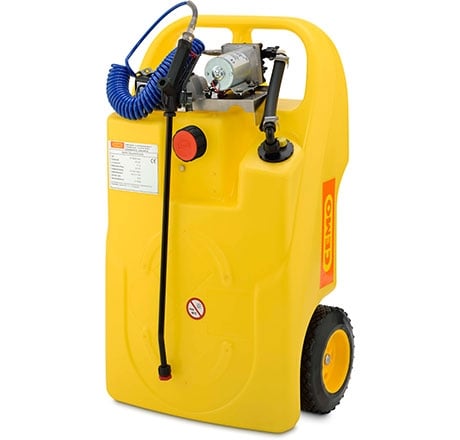 Spray Caddy 60 l, 12 V, with spray lance pump approx. 6l/min, battery + charger