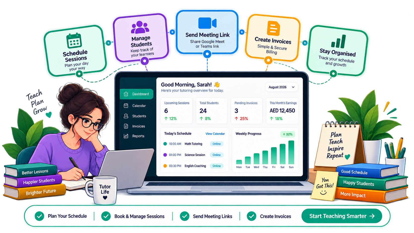 Built for Coaches, Tutors & Consultants