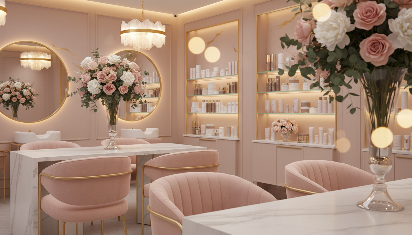 Fleur Beauty Lounge interior