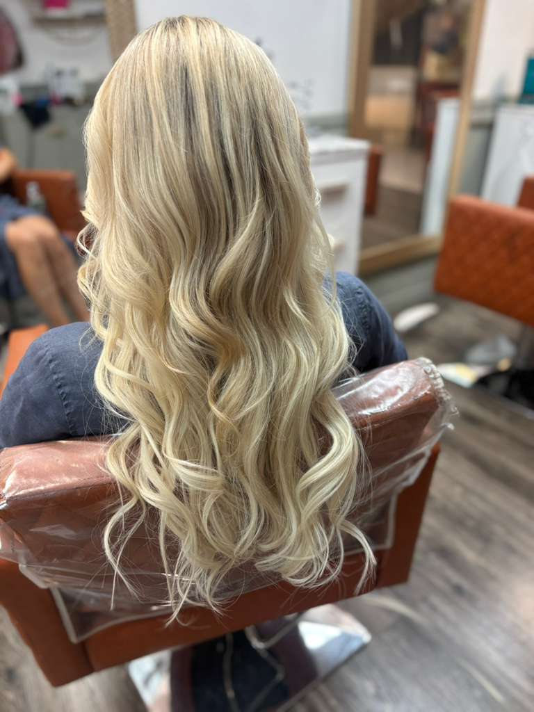 Platinum Blonde Waves