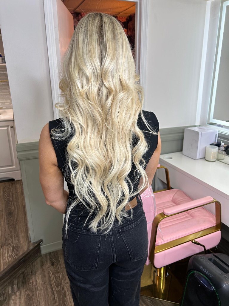 Blonde Extensions