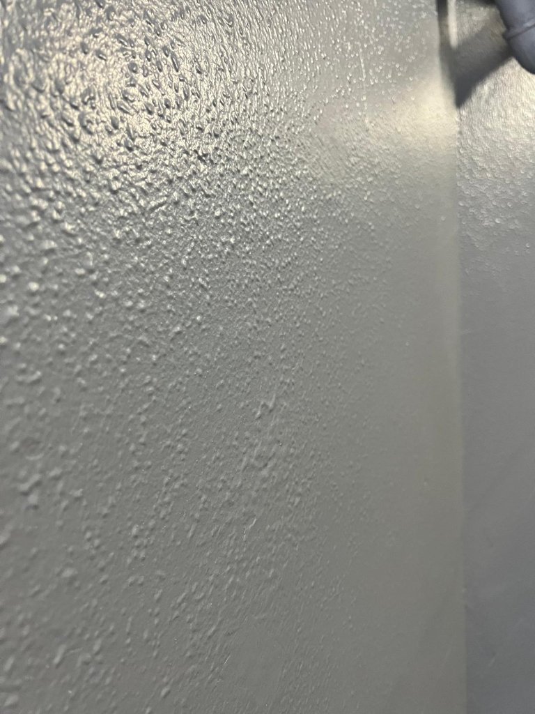 FireGuard Pro 200 wall finish detail — fire protection coating by Forti Nova