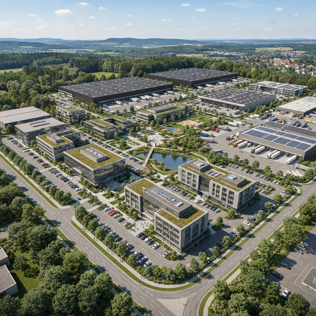 Commercial estate showing where Forti Nova coating systems are applied