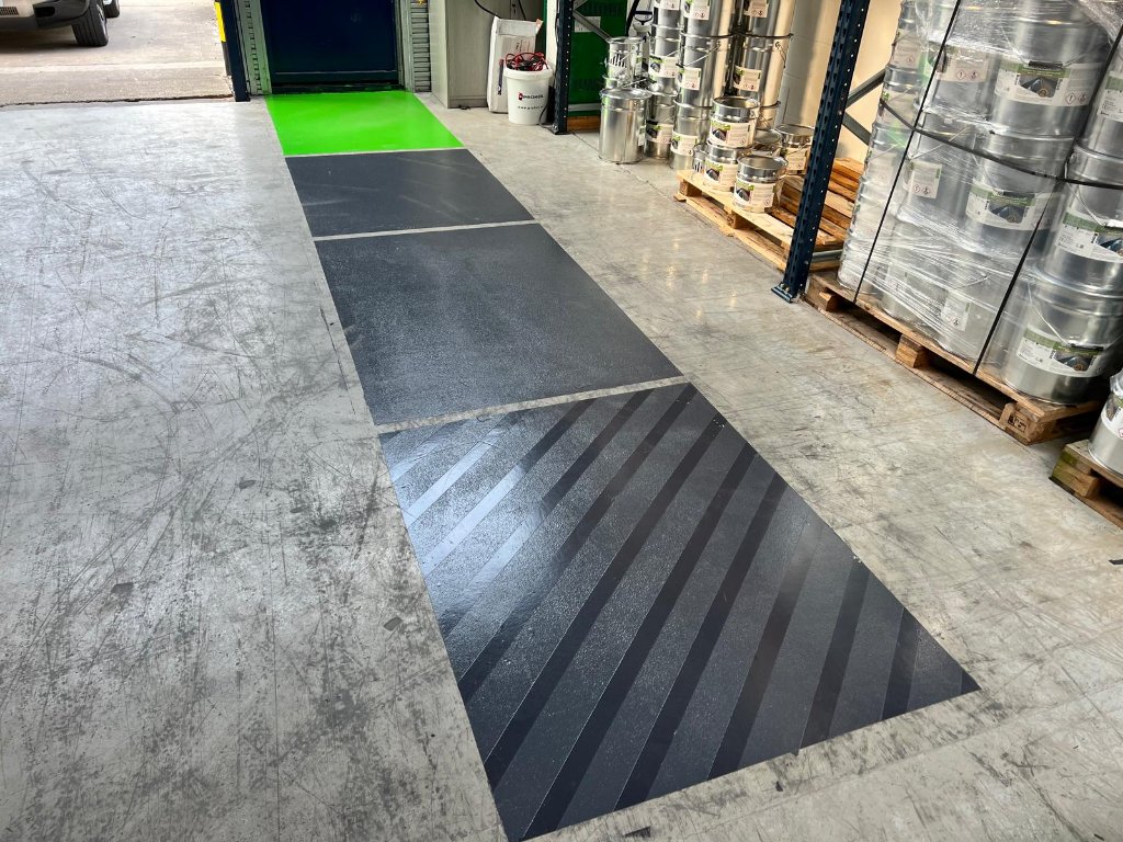 ProFast Flooring anti-slip and colour selection — industrial floor coating options