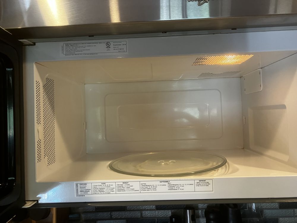 Microwave after