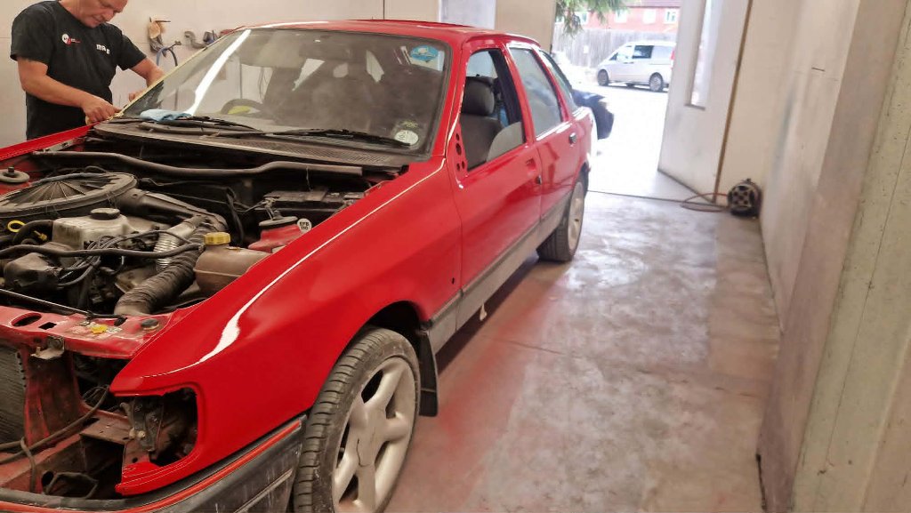Deep rust panel repair close up — M&M Vehicle Repairs Tewkesbury