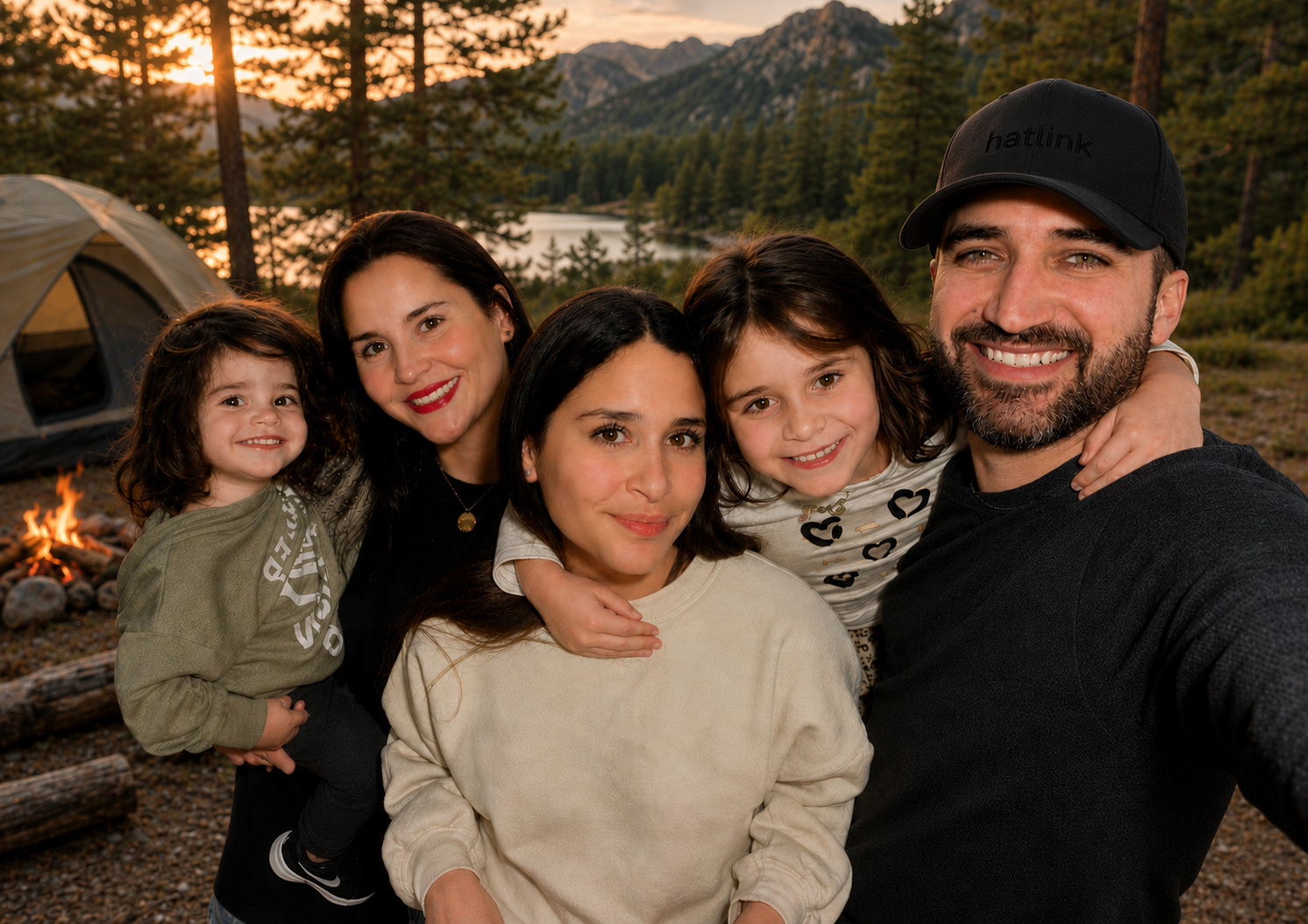 The HatLink family — a family-built custom hat business