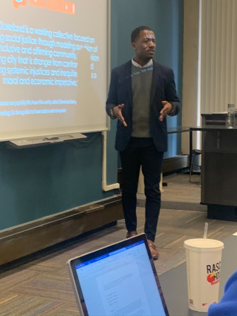 Community coalition with Cleveland VOTES partners