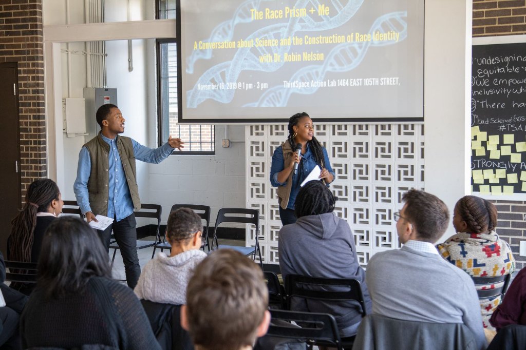 Presenting at ThirdSpace Action Lab — The Race Prism + Me, a Cleveland VOTES community event on race, science, and identity