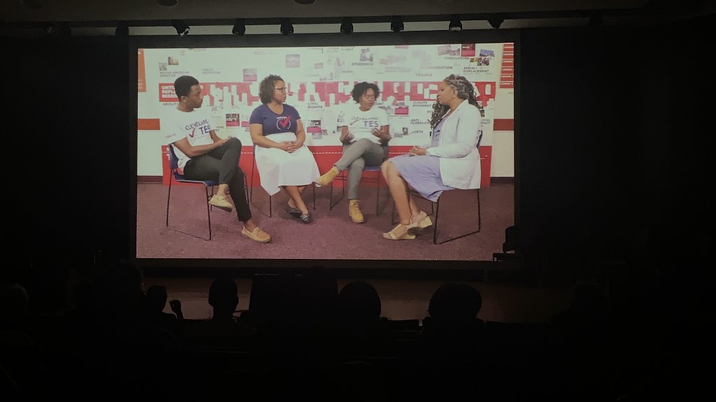 Panel discussion on civic engagement and community voice