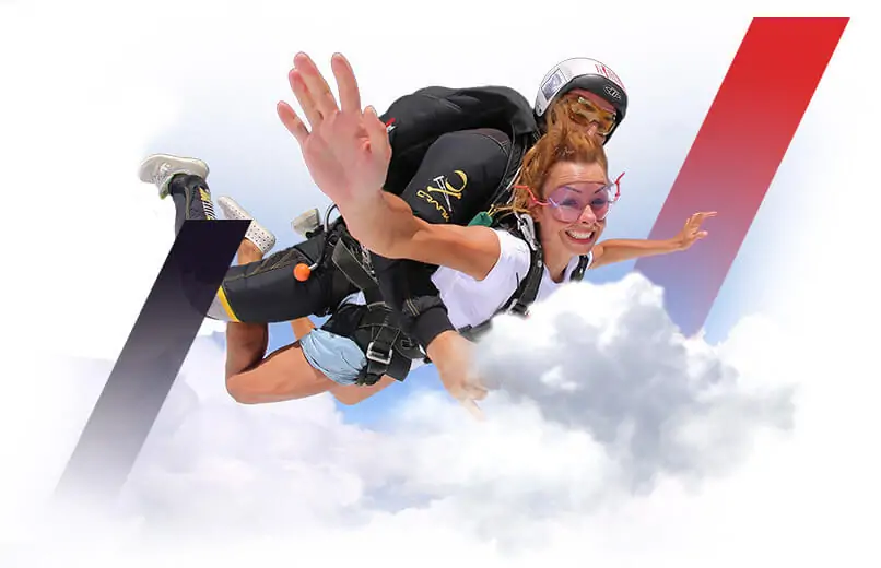 Tandemowy skok spadochronowy Skydive.pl