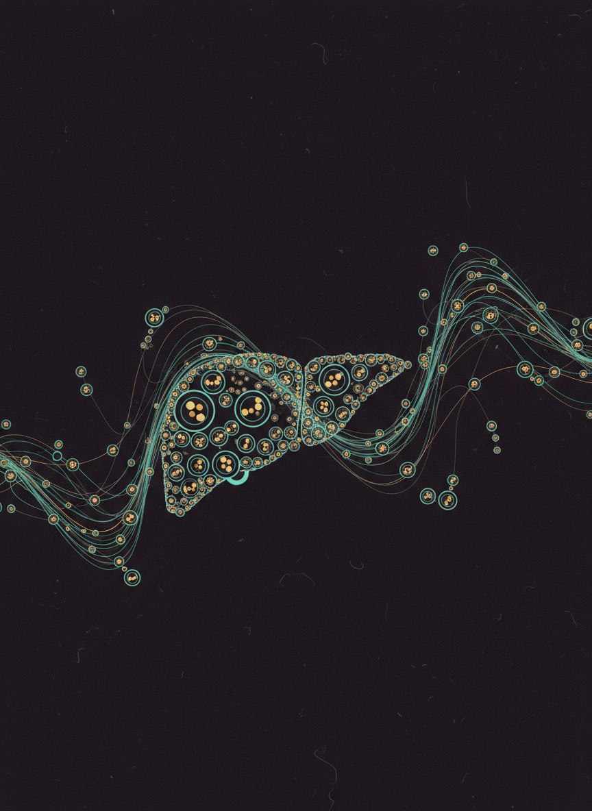 Abstract visualization of self-discovery and inner mapping