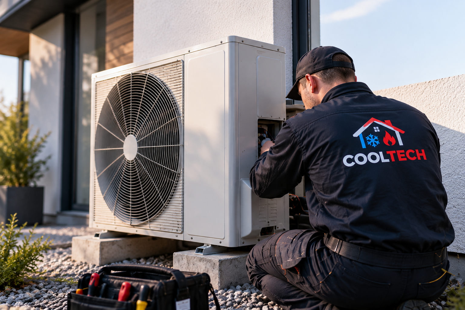 COOLTECH tehničar na dizalici topline