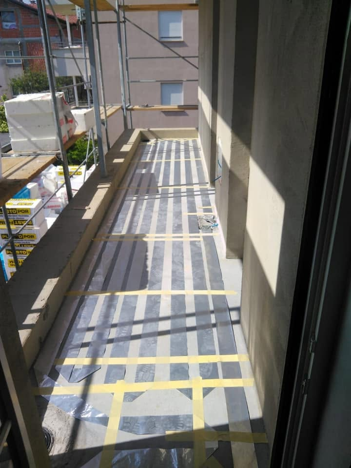 Terase i parking