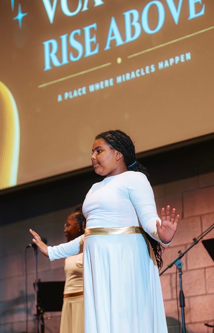 Rise Above stage branding