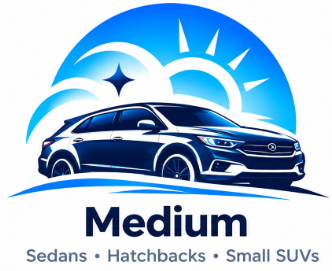 Medium — Sedans • Hatchbacks • Small SUVs