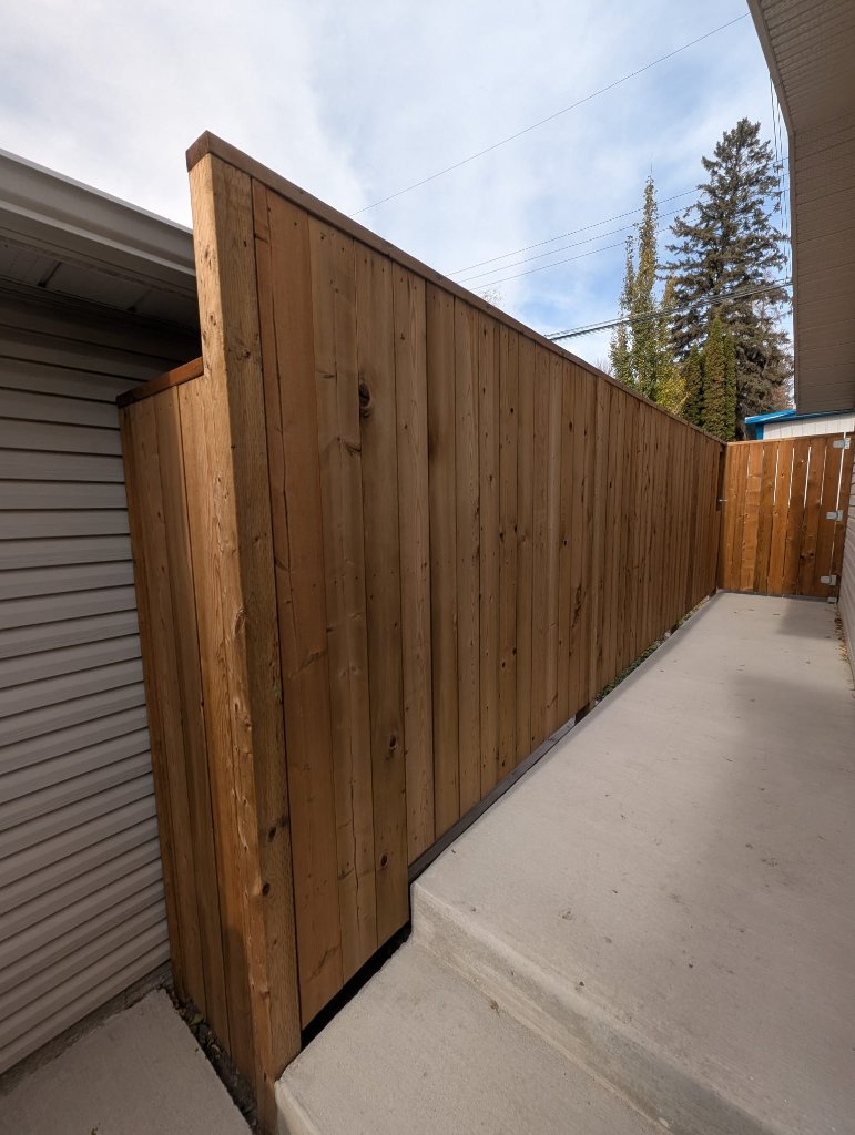 Fence Staining